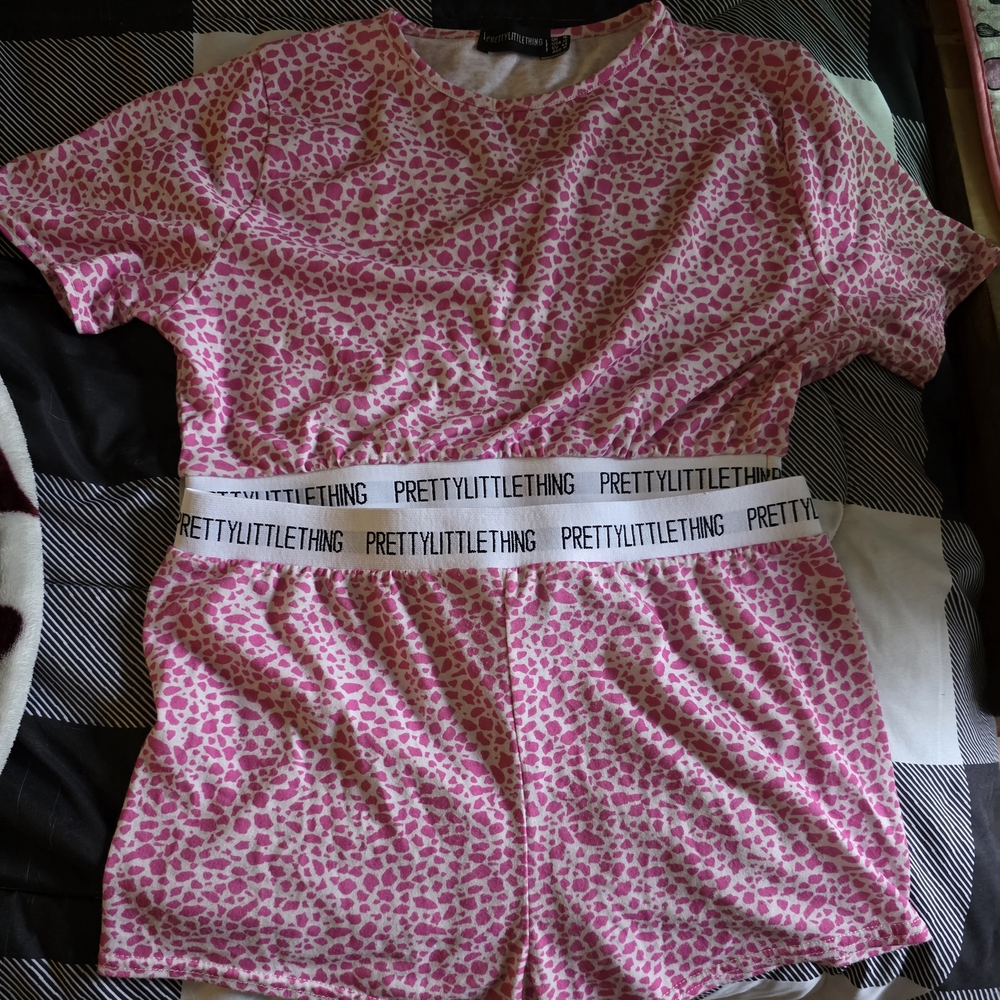PrettyLittleThing Pink  Pajamas